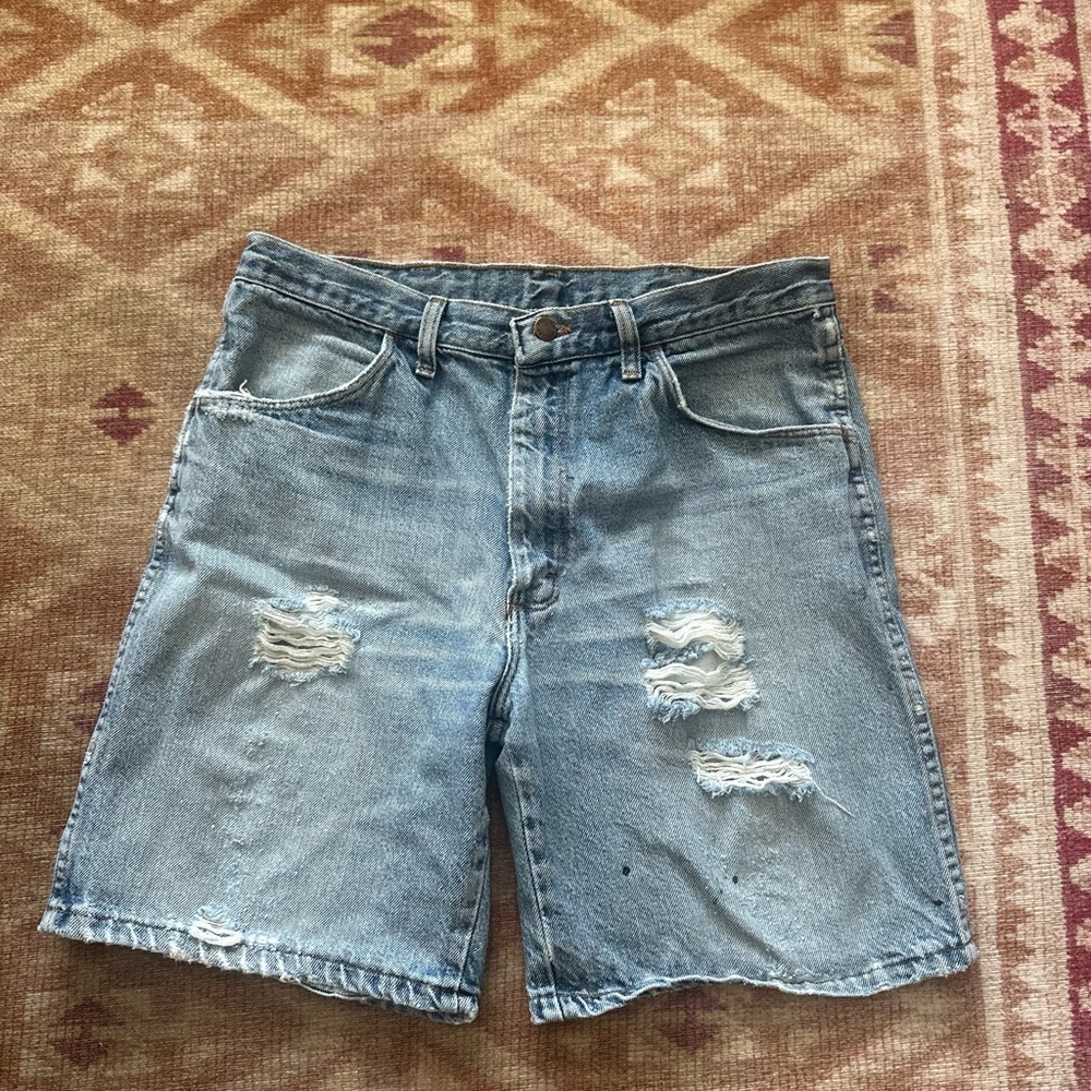 Vintage denim shorts